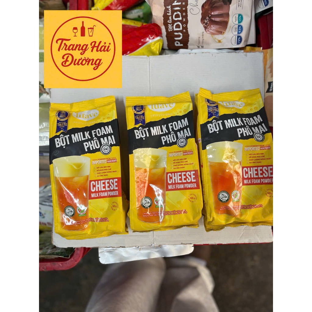 Bột Milk Foam Phô Mai Luave - gói 500gr