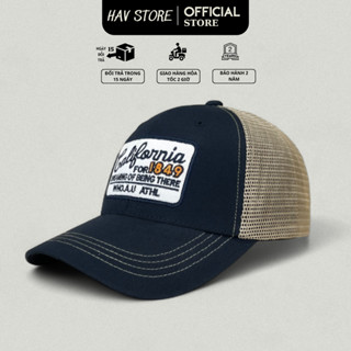 Mũ lưỡi trai California 1849, Nón kết lưới cao cấp thêu logo nổi 3D form cứng nam nữ full hộp