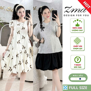  Váy Bầu Đầm Bầu Thiết Kế Dáng Suông Dài Qua Gối Chất Vải Cao Cấp Thời Trang Mẫu Mới 2025 