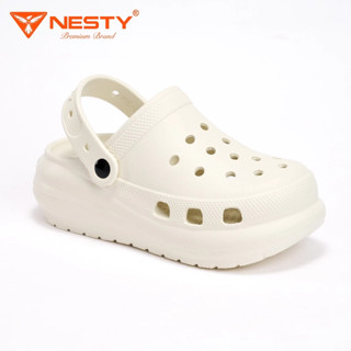 [TẶNG CHARM - NE54] Dép Suc Đế Cao Đúc Nguyên Khối Nhãn Hiệu NESTY Mã NE54 - TẶNG 10 CHARM 3D