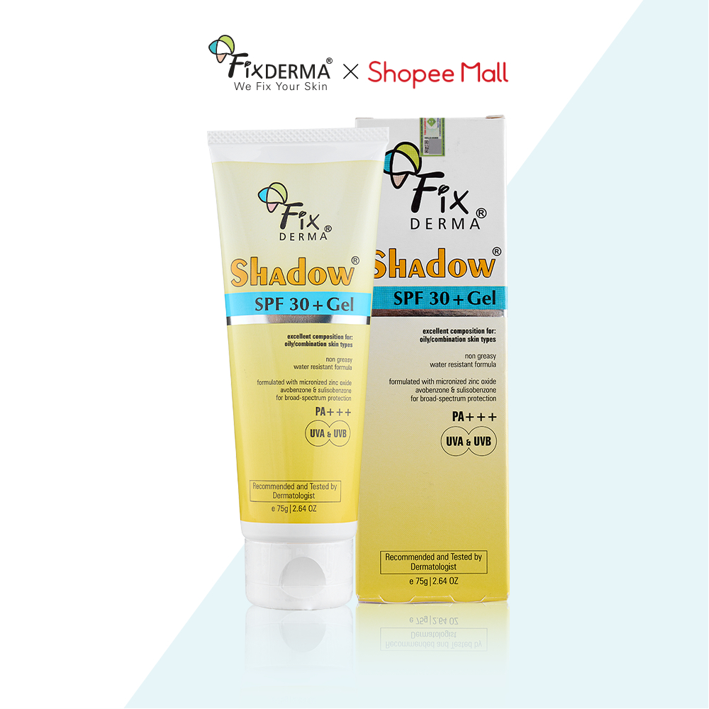 ( Date T6/2027) Gel Chống Nắng FIXDERMA Shadow SPF 30+ Gel Mỏng Nhẹ, Giúp Dưỡng Ẩm 75g - Hùng Lợi | BigBuy360 - bigbuy360.vn