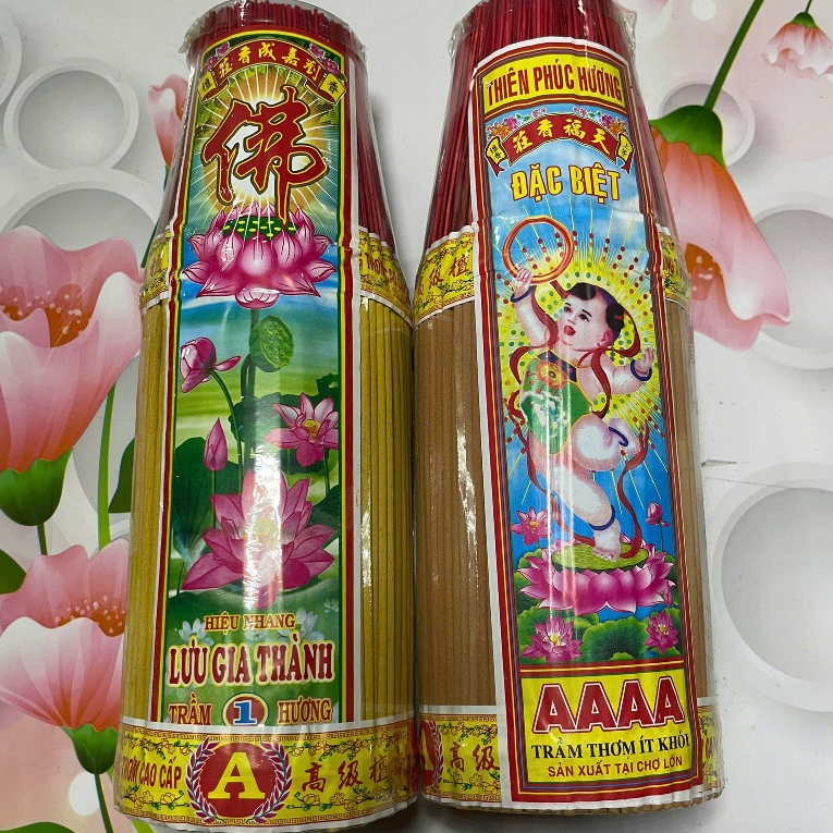 Nhang Thường Không Mùi 3 tất - Nhang Sạch Ít Khói