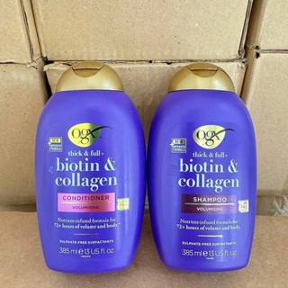 Dầu gội đầu biotin  collagen OGX 385ml