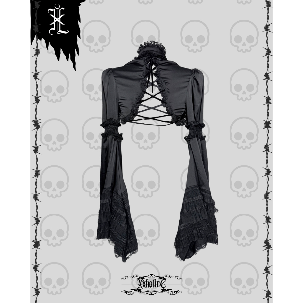 [ XxholicC ] - THIẾT KẾ ÁO KHOÁC Gothic CAMELLIA BOLERO