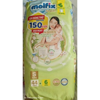  Bỉm   Tã quần Molfix thiên nhiên Size S  M   L  XL  XXL  3XL 