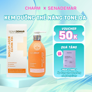  Kem dưỡng thể nâng tone Sena Demar Hàn Quốc 10x White Body Lotion trắng da 300ml - Charmbeautystore 