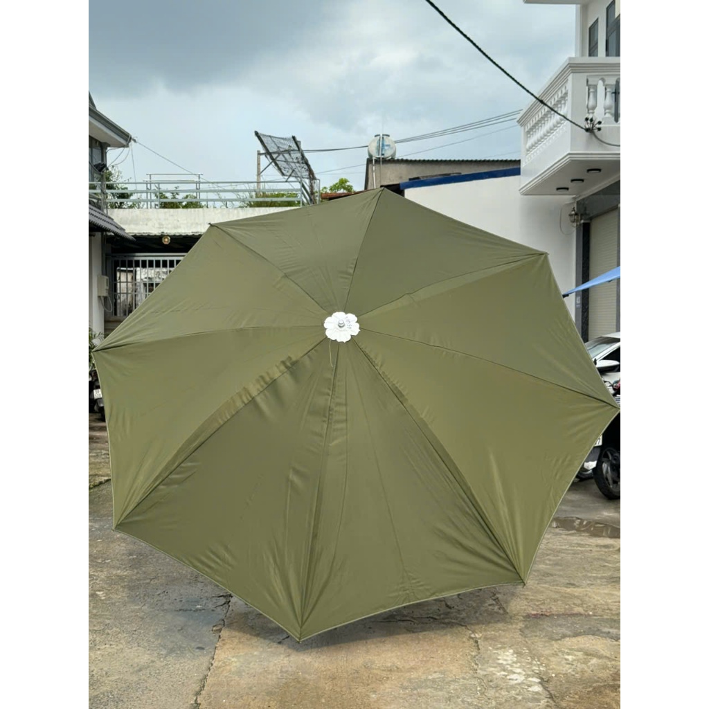 Ô DÙ VẢI CHE MƯA CHE NẮNG 3 MÉT 8 NAN - 10 NAN (CHƯA BAO GỒM ĐẾ)