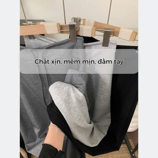 Chân váy chữ A dáng dài LILY, Chân váy nữ suông dài chất nỉ, mùa thu đông mặc đi chơi V125