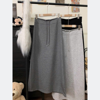 Chân váy chữ A dáng dài LILY, Chân váy nữ suông dài chất nỉ, mùa thu đông mặc đi chơi V125