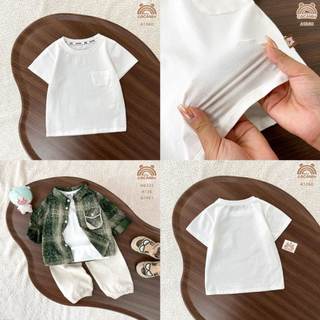 [COCANDY] -Áo cộc cotton trơn basic cho bé mã A1360