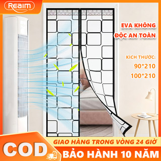  Rèm Cửa Nam Châm Chống Muỗi - Chất Liệu Nhựa EVA Ngăn Lạnh Điều Hòa Hiệu Quả 
