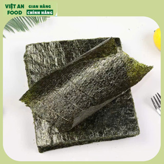  Lá rong biển cuộn cơm shushi - cuốn Kimbap Hàn Quốc - Loại 100 lá 50 lá rong biển cuộn cơm Việt An Food - Miyeok 