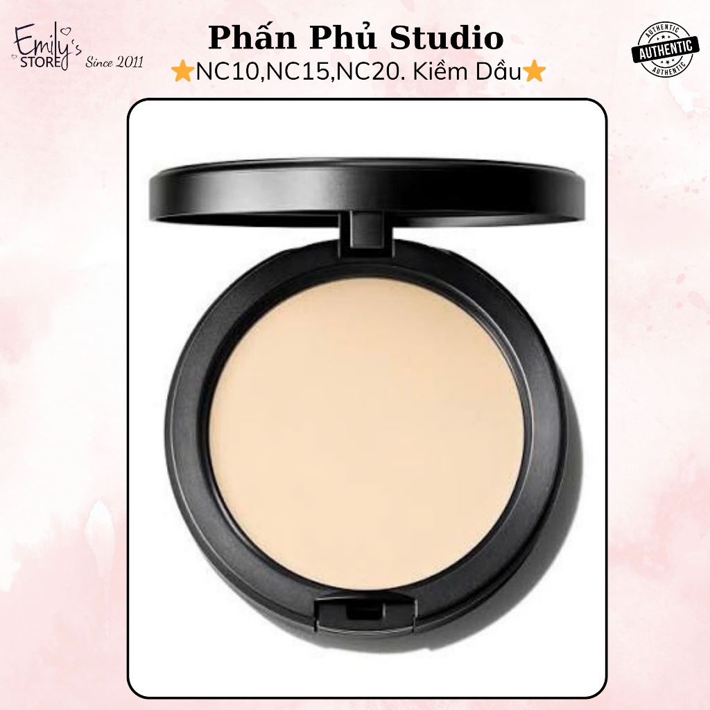 [Mẫu Mới 2025 - Màu Khác] Phấn Phủ Studio Fix Powder Plus Foundation. Kiềm Dầu. NC10, NC15
