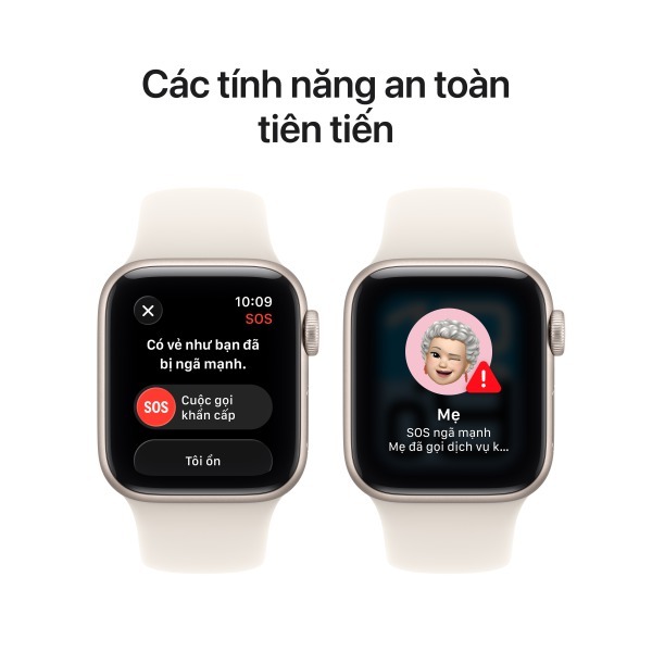 Apple Watch SE 3 2025 GPS 40mm Viền Nhôm Dây Cao Su S/M | BigBuy360 - bigbuy360.vn