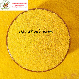 Hạt Kê Nếp Vàng Nghệ An bao dẻo, đã tách vỏ
