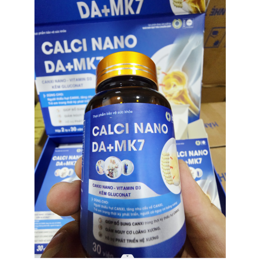 Viên xương khớp canxi nano mk7