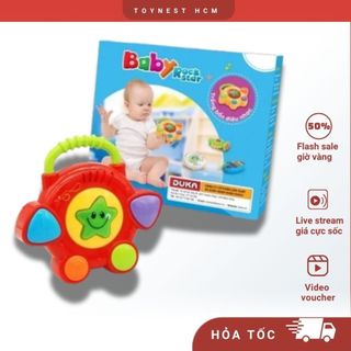 Baby Rock Star - Đồ Chơi DUKA  Trống Bốn Điệu Nhạc DK580018