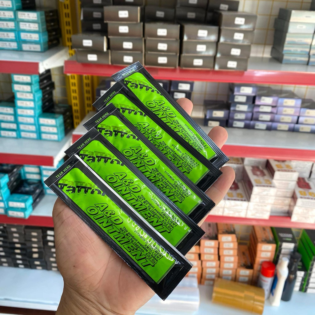 Vitamin dưỡng AD, dưỡng da sau phun xăm và tattoo (set 20, 30, 50 và 100 tuýp)