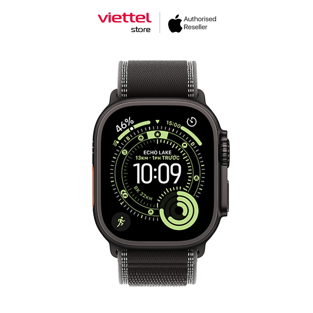 Apple Watch Ultra 3 Viền Titan Cellular 49mm Dây quấn Trail M/L Chính hãng | BigBuy360 - bigbuy360.vn