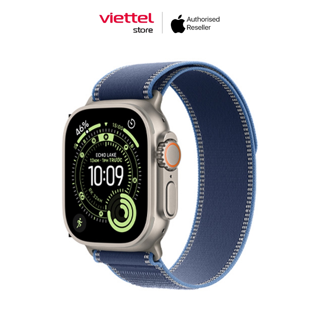 Apple Watch Ultra 3 Viền Titan Cellular 49mm Dây quấn Trail M/L Chính hãng | BigBuy360 - bigbuy360.vn