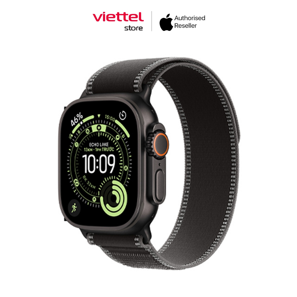 Apple Watch Ultra 3 Viền Titan Cellular 49mm Dây quấn Trail M/L Chính hãng | BigBuy360 - bigbuy360.vn