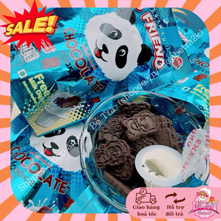 Bánh Gấu Thái Socola chấm kem sữa thơm