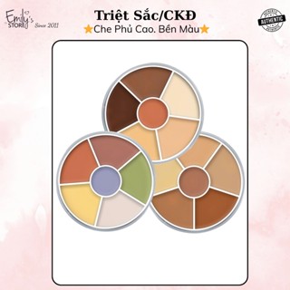  Che Khuyết Điểm. Triệt Sắc Kryolan - Concealer Circle Màu Neutralizer 6 Màu Và 03 Nâu 