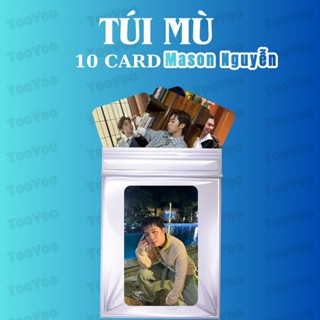 Túi mù gồm 10 card Mason Nguyễn bo góc không trùng TooYo CARD0287