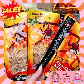 (Combo 10 gói) Snack phomat miếng khỉ đột, đồ ăn vặt