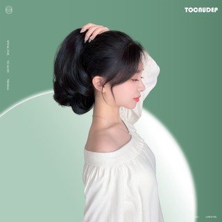 Tóc giả cột xoăn ngắn Đuôi tóc giả xoăn ngắn dạng buộc NG45 hàng đẹp