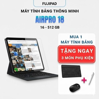 Máy Tính Bảng AIRPPO 18 - Tablet 10.1 Inch Snapdragon 8 Gen 3, RAM 16GB – Học tập, Giải trí – Tặng Bàn phím, Chuột, Bút