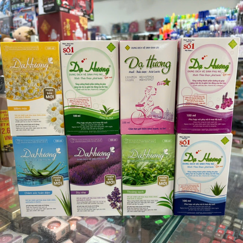 Dung dịch vệ sinh phụ nữ Dạ Hương 100ml