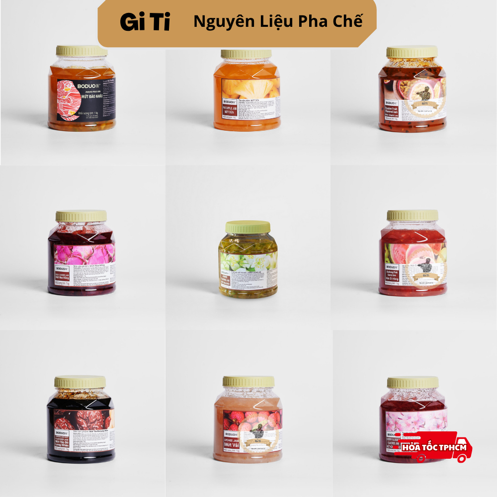 [Chính Hãng] Mứt Boduo Đầy Đủ Vị - Sốt Boduo Jam 1kg
