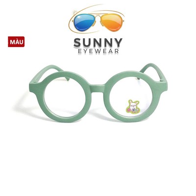 Kính mát trẻ em gọng dẻo tròng trong suốt chống bụi, chống tia UV dành cho bé từ 2 đến 5 tuổi