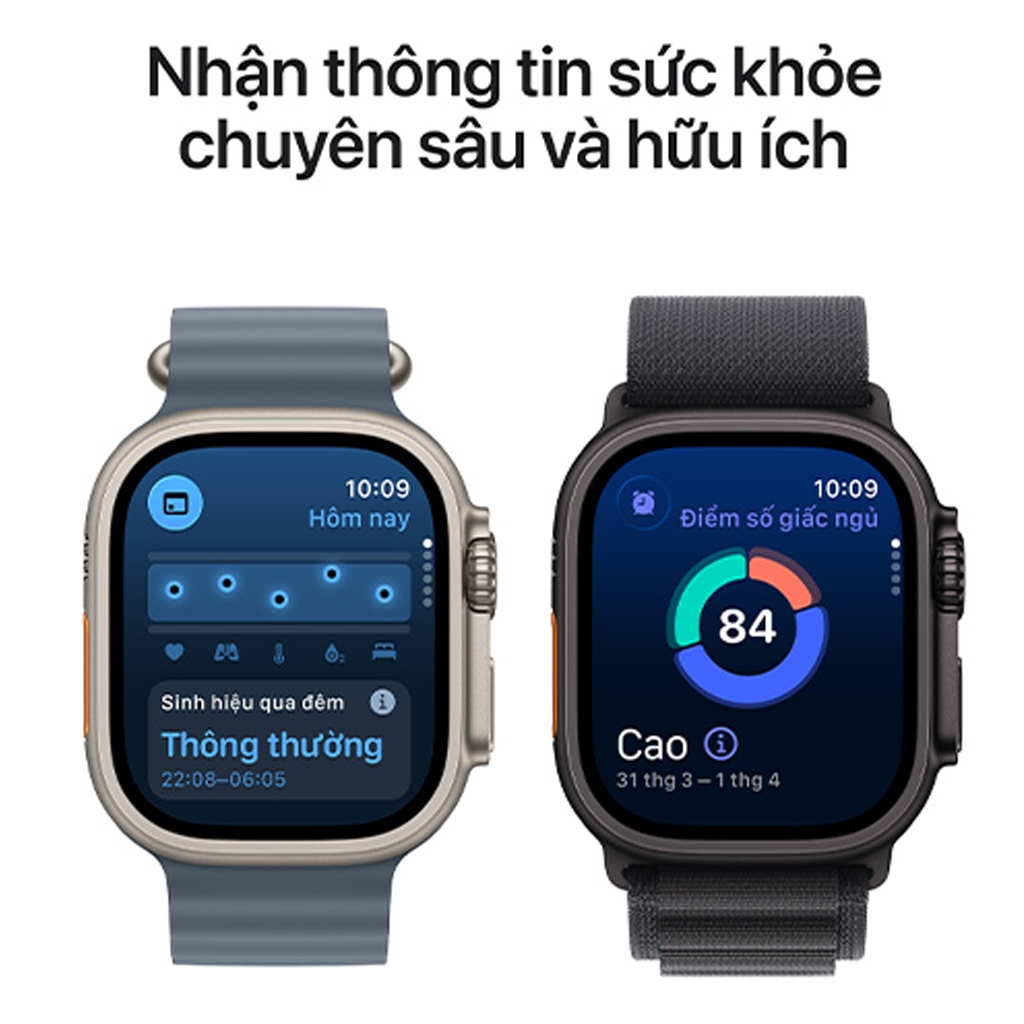 Apple Watch Ultra 3 Viền Titan Cellular 49mm Dây Milanese M/L Chính hãng | BigBuy360 - bigbuy360.vn