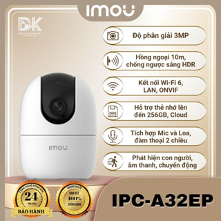 Camera imou trong nhà wifi A32EP/ranger mini/A52P/C22ep ranger rc, chính hãng , xoay 360 độ