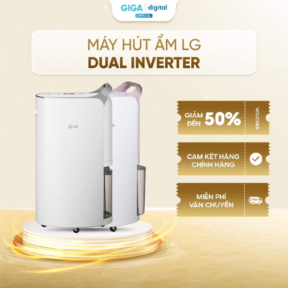 Máy hút ẩm LG Dual Inverter 28L,30L chất lượng cao - Chính Hãng