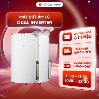Máy hút ẩm LG Dual Inverter - Màu Trắng - Dung tích 28L,30L - Chính Hãng