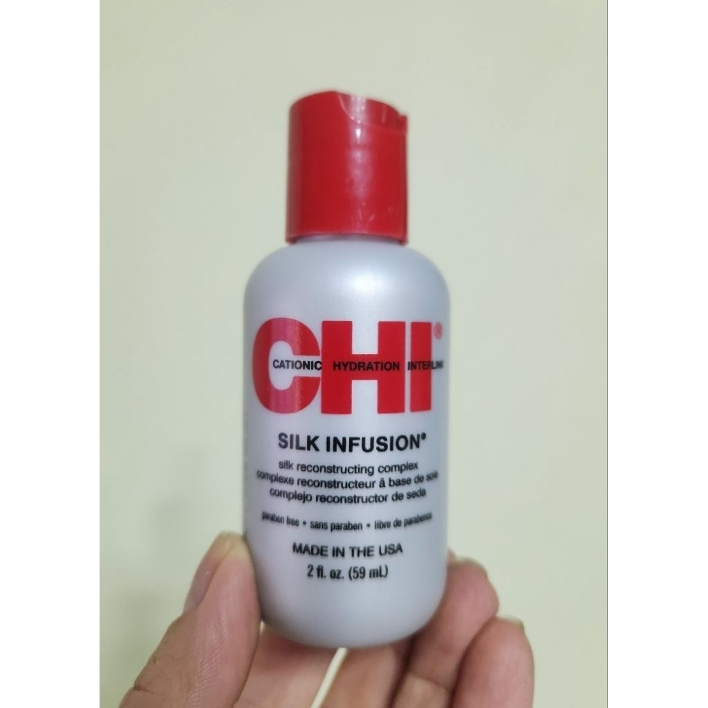 Tinh dầu dưỡng tóc CHI Silk Infusion 59ML
