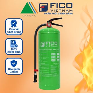  Bình chữa cháy bình cứu hoả đa năng gốc nước dành cho pin xe điện 6L chính hãng F FICO VIETNAM 