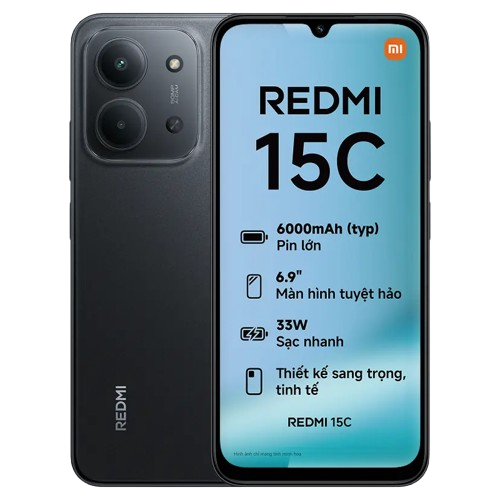 [Chỉ GH tận nơi] Xiaomi Redmi 15C 4GB 128GB (NFC) | BigBuy360 - bigbuy360.vn