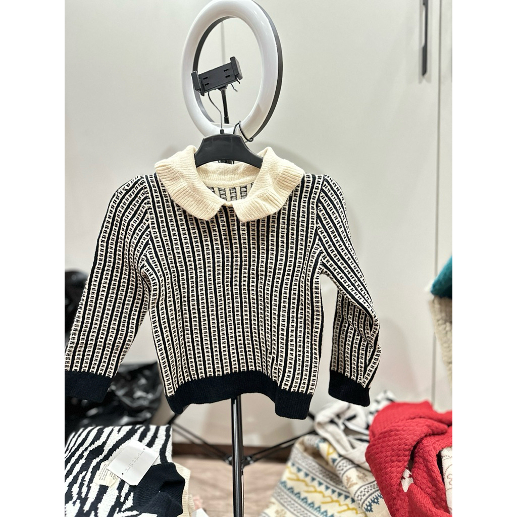 Áo len cho bé trai gái hàng si tuyển vip 18-28kg  Vip