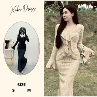 Xukadress_ Set ren đuôi cá bèo cổ – đồ nữ đi tiệc sang trọng  – tôn dáng – đi tiệc cực xinh 