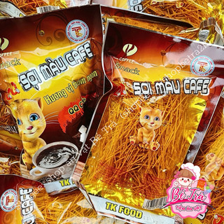 (Combo 10 gói) Snack sợi màu cafe, snack ăn vặt