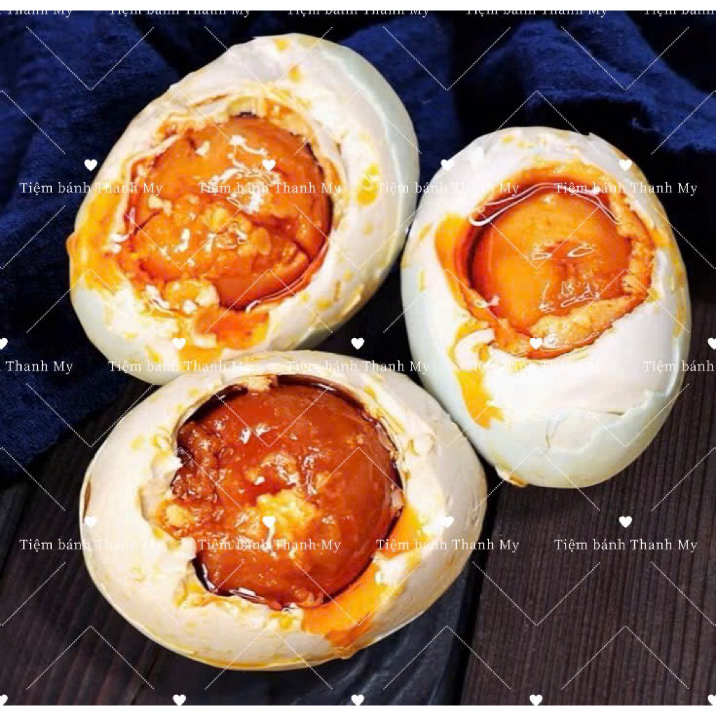 [Việt Nam] 10 Trứng Vịt Muối Ăn Liền Minh Đức - 100% Dầu, bao ngon