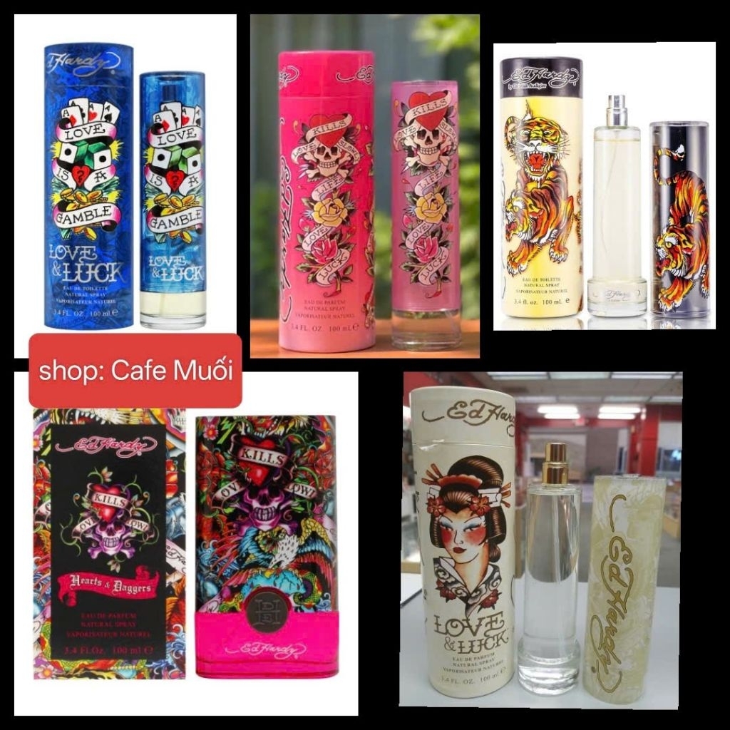 Nước Hoa nữ Ed Hardy Hearts & Daggers EDP Spray 100 ml