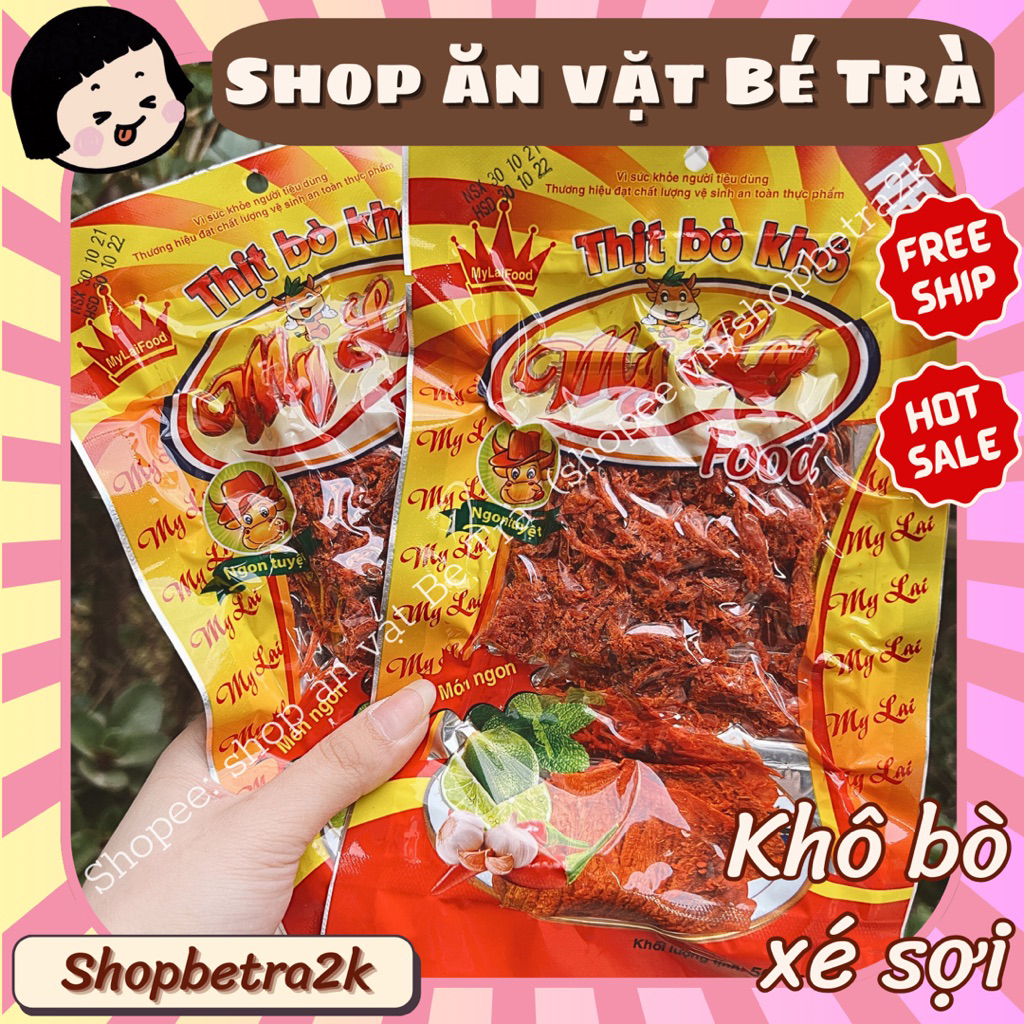 Khô bò xé sợi My Lai (gói 50gr)