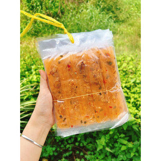 [Xâu 10 bịch nặng 350gr-400gr] Bánh Tráng Dẻo Ớt Ngon Cuốn Hành Phi