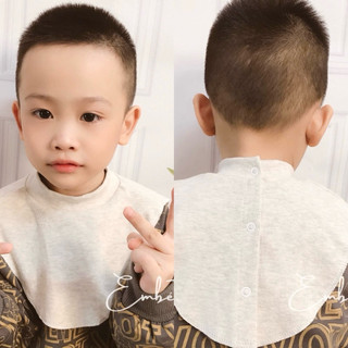 Yếm cổ 3 phân cho bé trai bé gái (có cúc bấm)