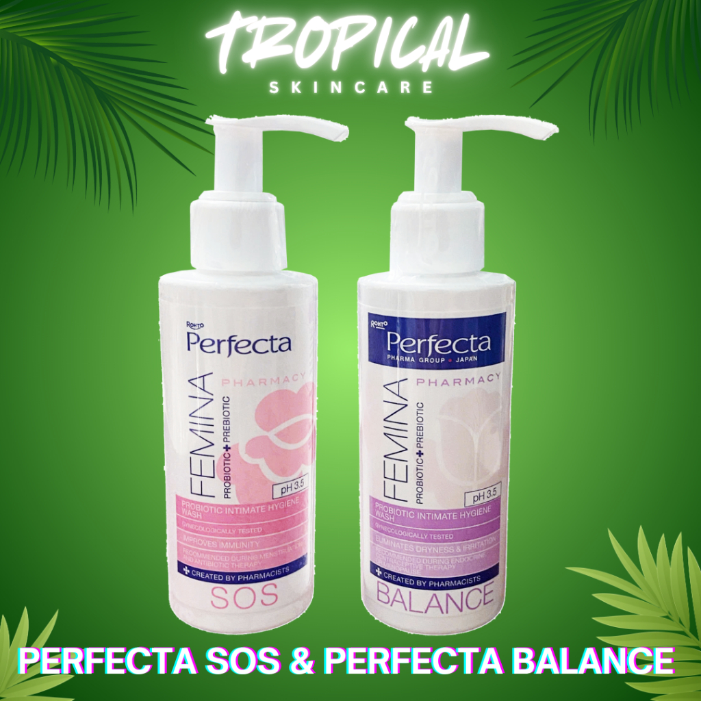  PERFECTA FEMINA l Dung dịch vệ sinh phụ nữ Perfecta Femina Balance và Perfecta Femina Sos 
